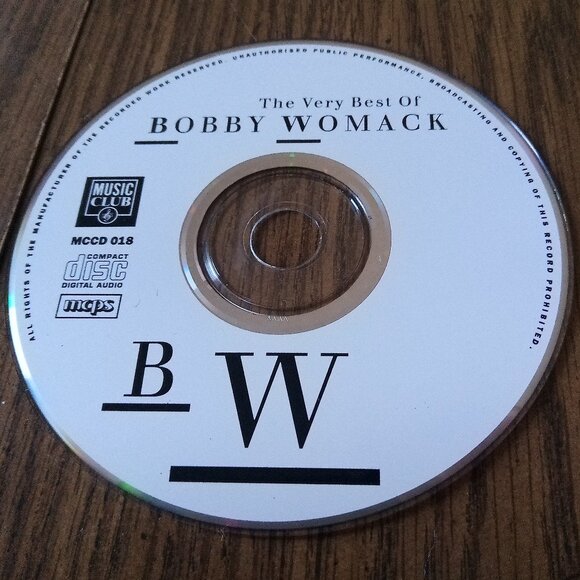 The Very Best Of Bobby Womack CD Only(2000 Music Club) - Picture 1 of 2